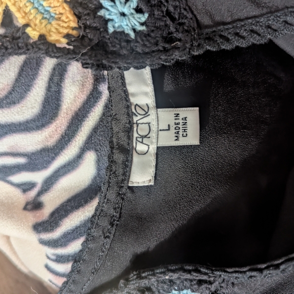 Cache Embroidered Halter - Picture 4 of 5